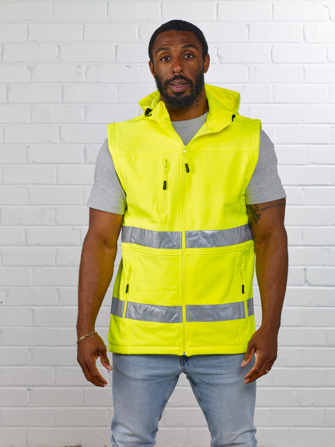 Soft Shell Day/Night Hoodie Vest