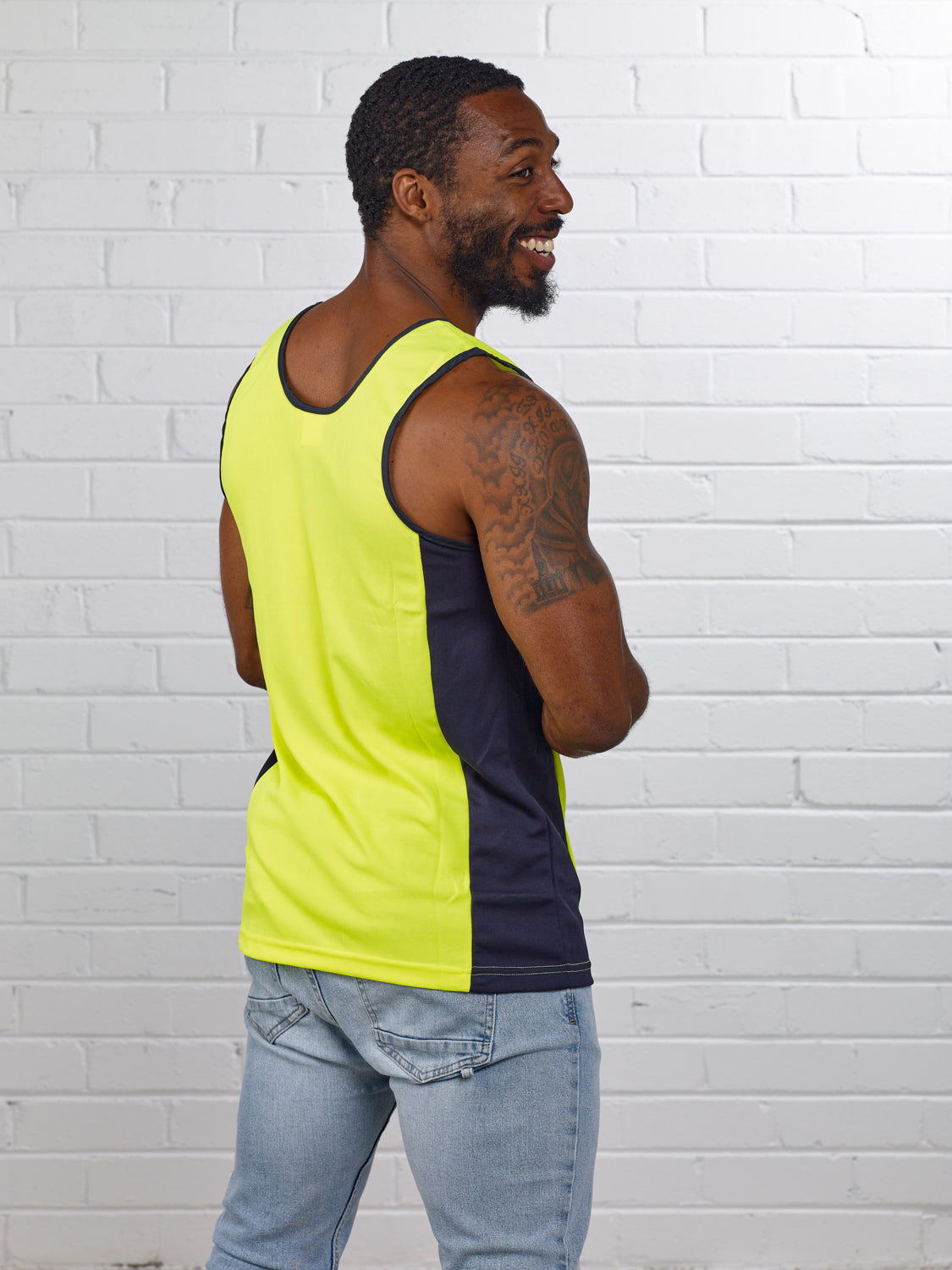 Hi Vis Workwear Singlet