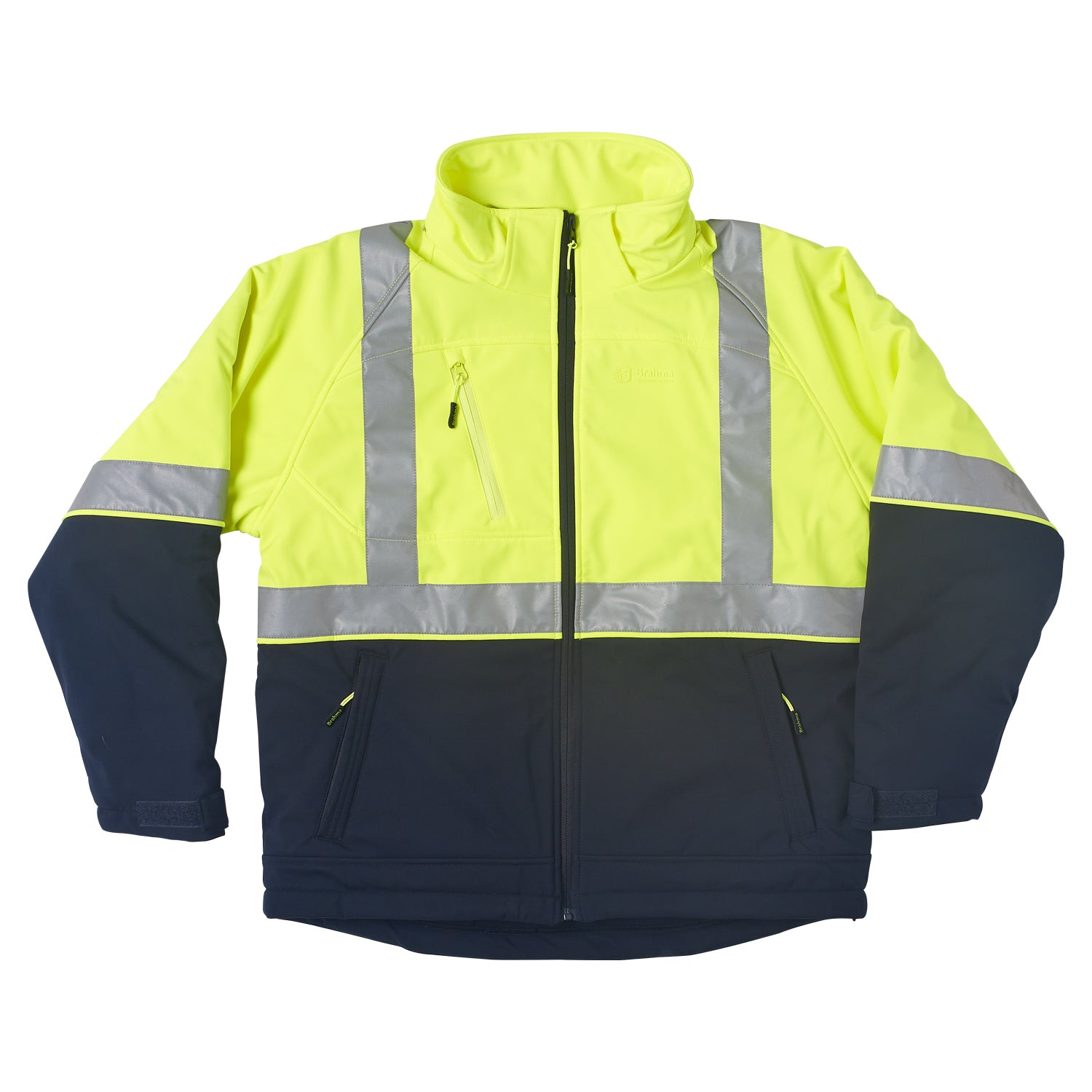 Brahma Cradle Mountain Jacket Series II Yellow Navy front no hood