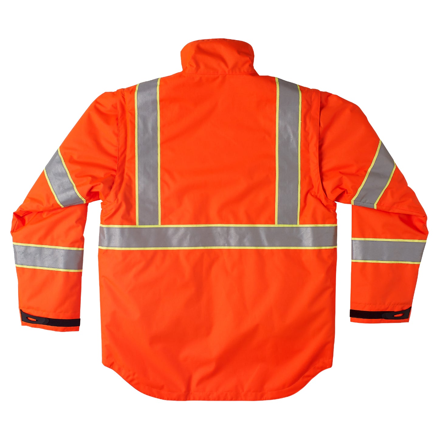 Brahma Endurance 2 in 1 Safety Jacket - Orange - back