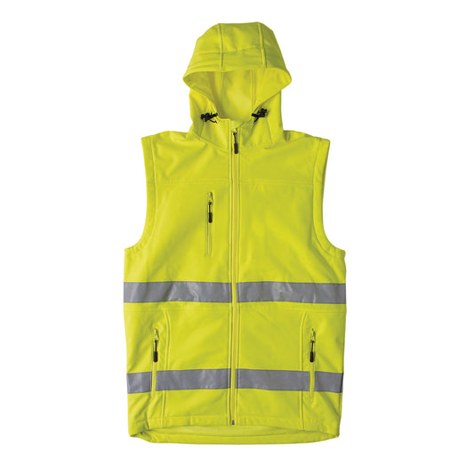 Soft Shell Day/Night Hoodie Vest - Brahma Industrial Workwear