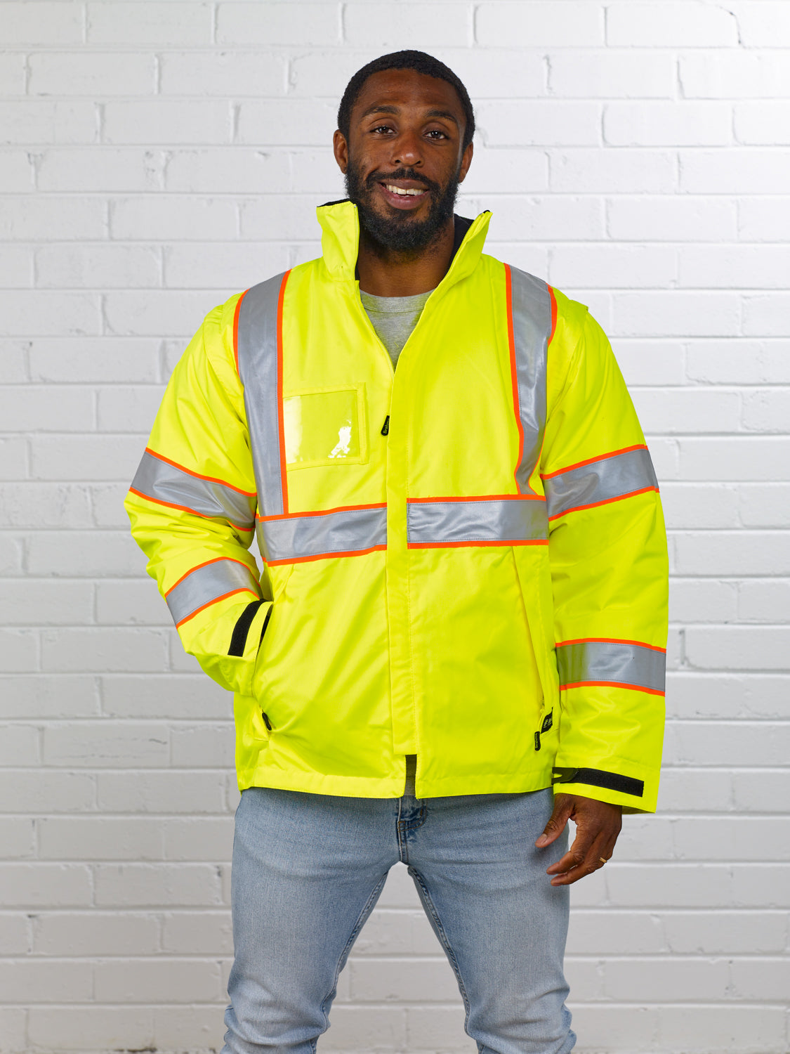 Amazon.com: ZGYBY Safety Vest ，With 9 Pockets, High Visibility Reflective  Vest, Men's Women's Construction Vest, Work Vest, ANSI/ISEA Compliant,  (Yellow, L) : Tools & Home Improvement