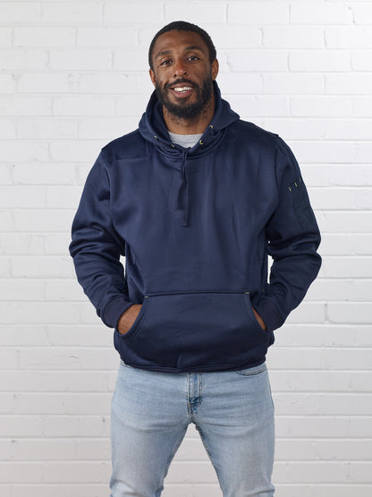 Hoodie Brushed Fleece Pullover