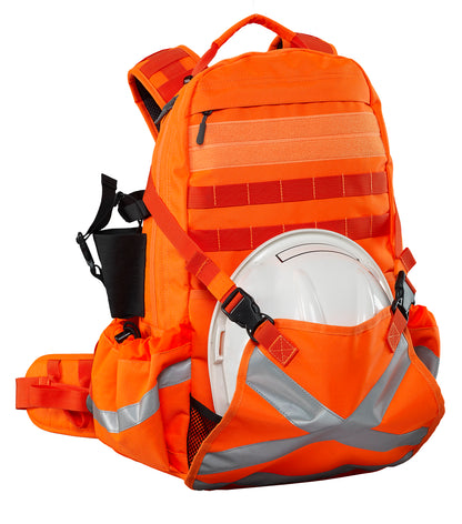 Caribee Mineral King 32L backpack with adjustable helmet pouch