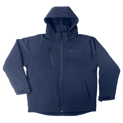 Brahma Cradle Mountain Series II padded soft shell jacket in navy