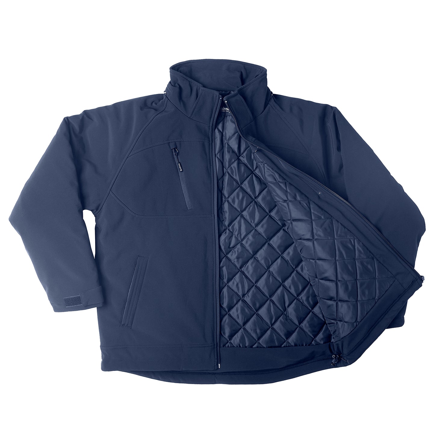 Brahma Cradle Mountain Series 2 Jacket - Navy open with hood removed