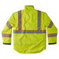 Brahma Endurance 2 in 1 Safety Jacket - Yellow - back